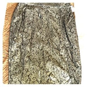 Gold and Black Skirt